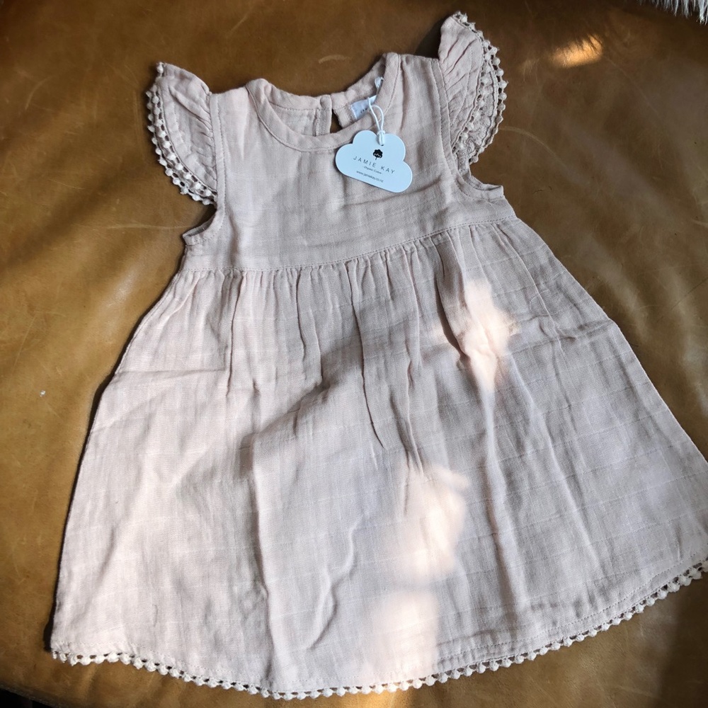 Jamie Kay dusty pink dress